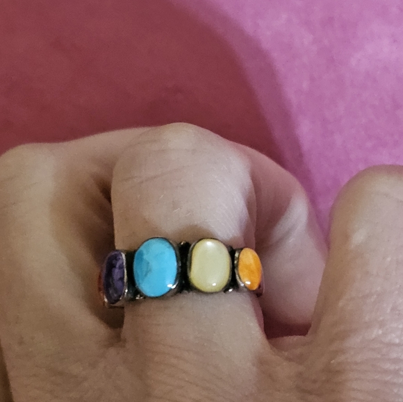 Vintage Southwest Style Ring Size 8! - Picture 8 of 9